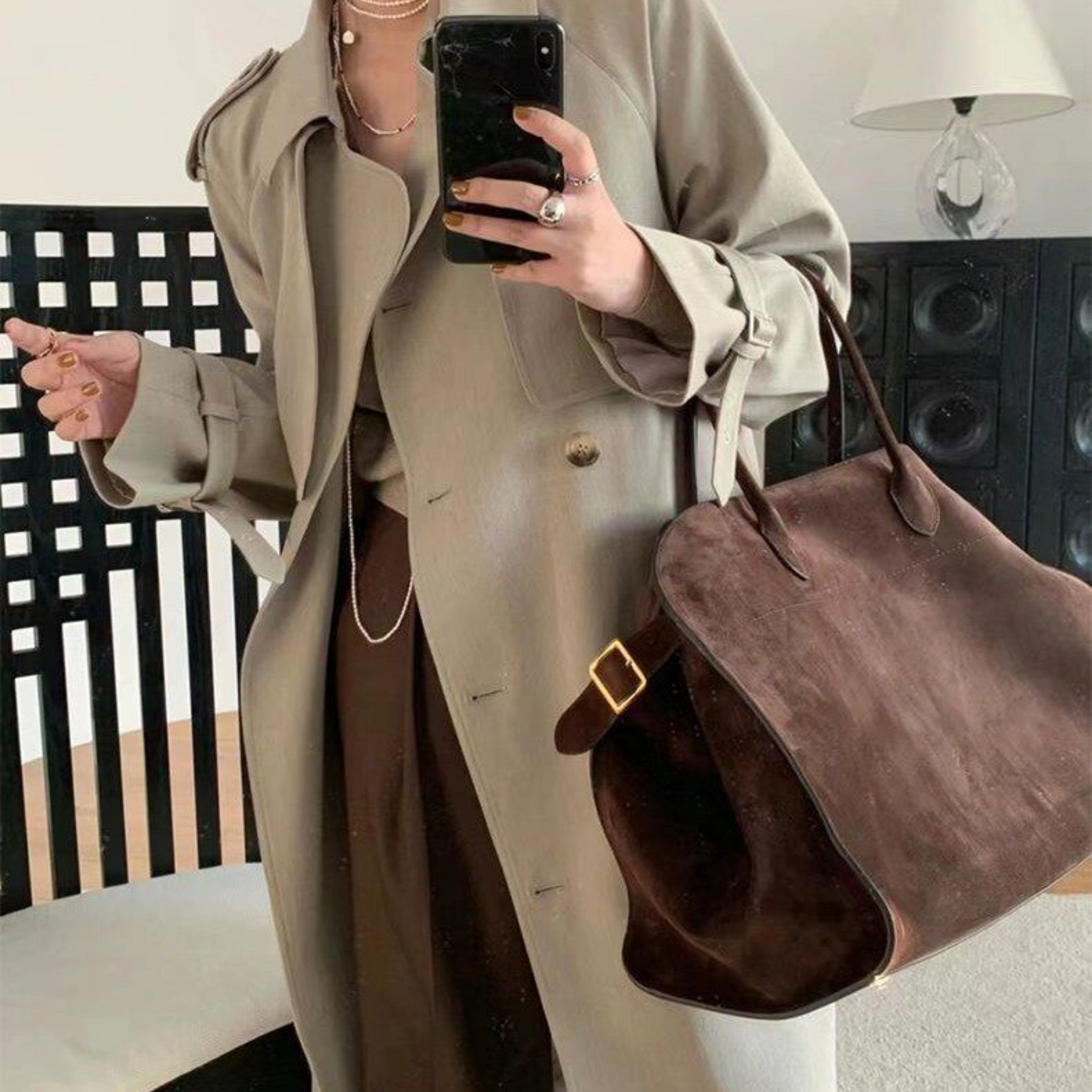 The Morgaux Suede Bag