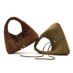 Muva Woven Mini Triangle Pouch Çanta