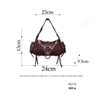 Cultivator Original Niche Hot Girl Oiled Waxed Leather Çanta
