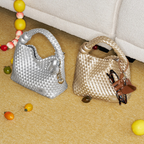 Muva Woven Mini Handmade Bucket Çanta