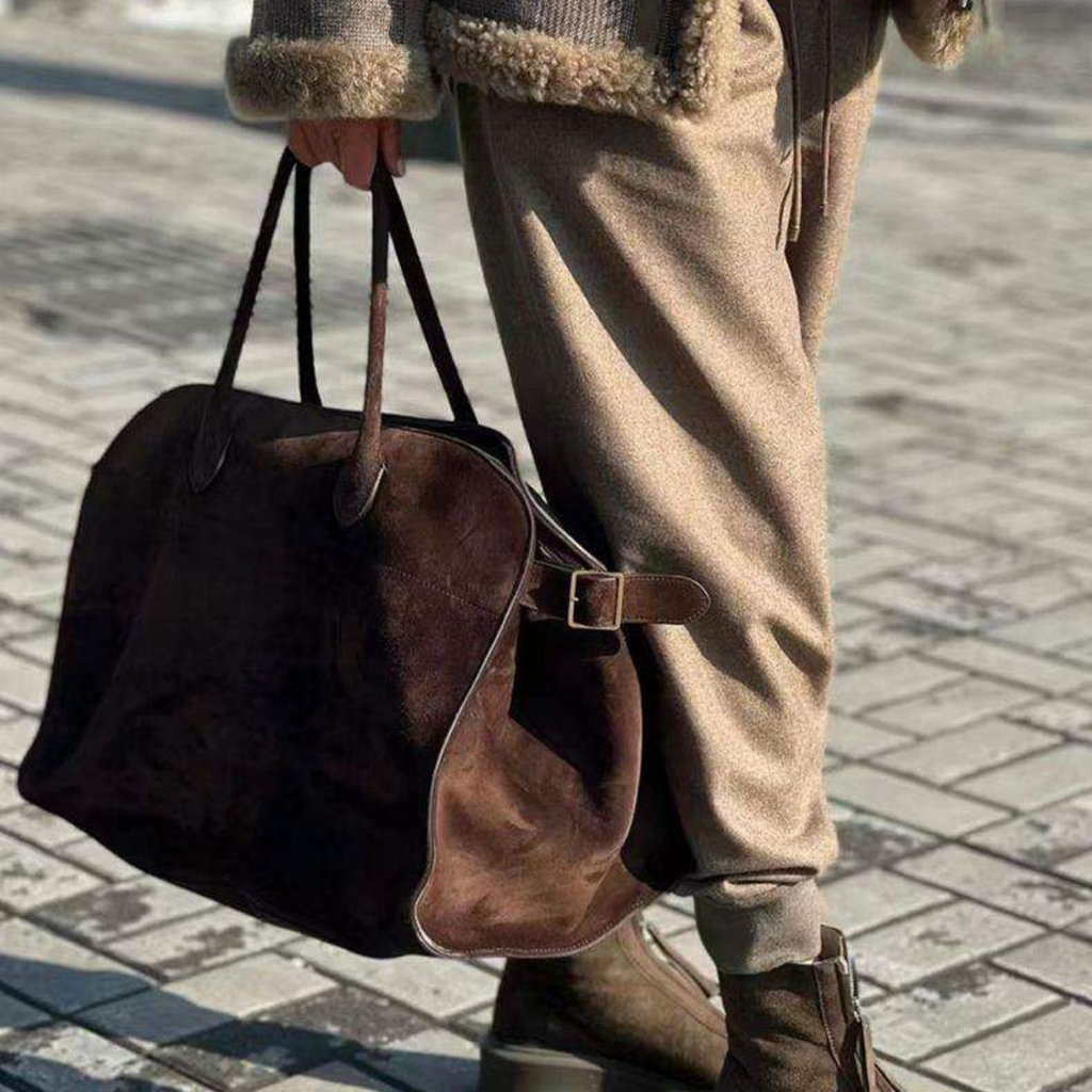 The Morgaux Suede Bag