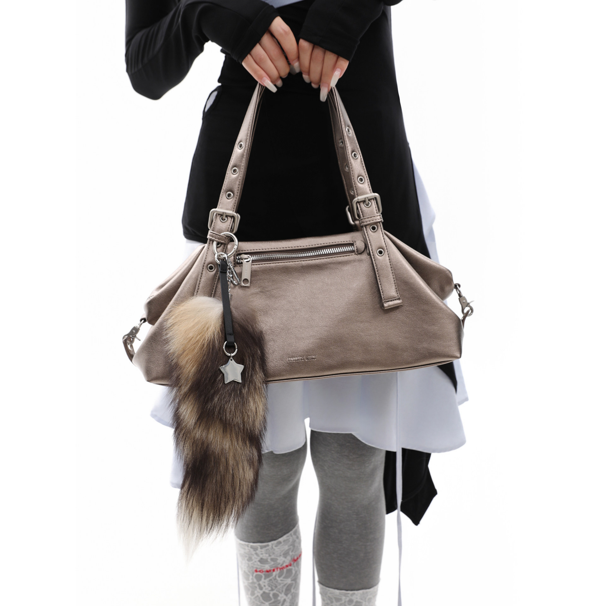 Jandress Niche Bronze Brake Soft Leather Çanta