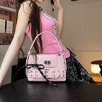 Cultivator Original Niche Retro Color-Blocked Crossbody Bag
