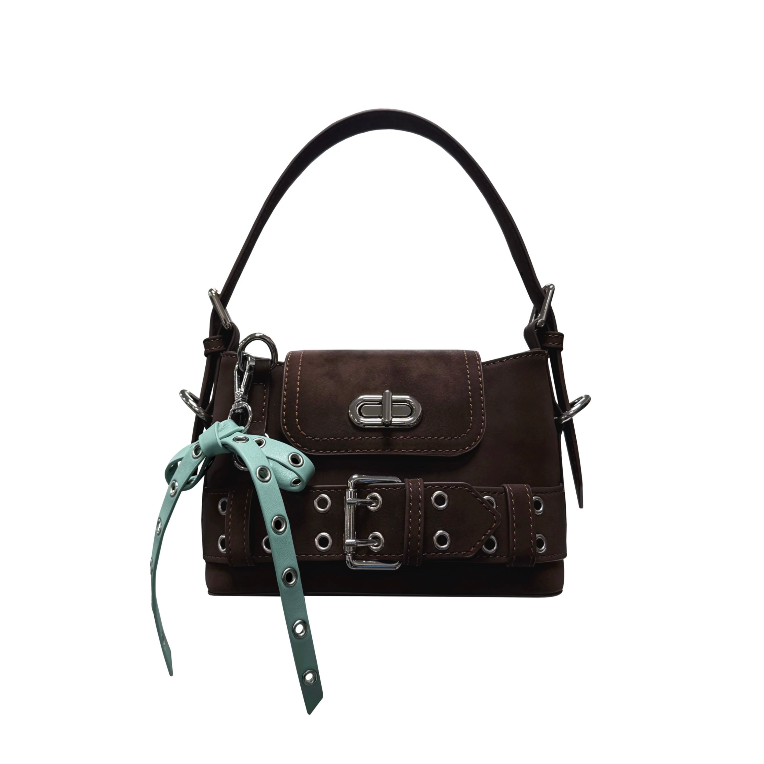 Cultivator Original Niche Retro Color-Blocked Crossbody Bag