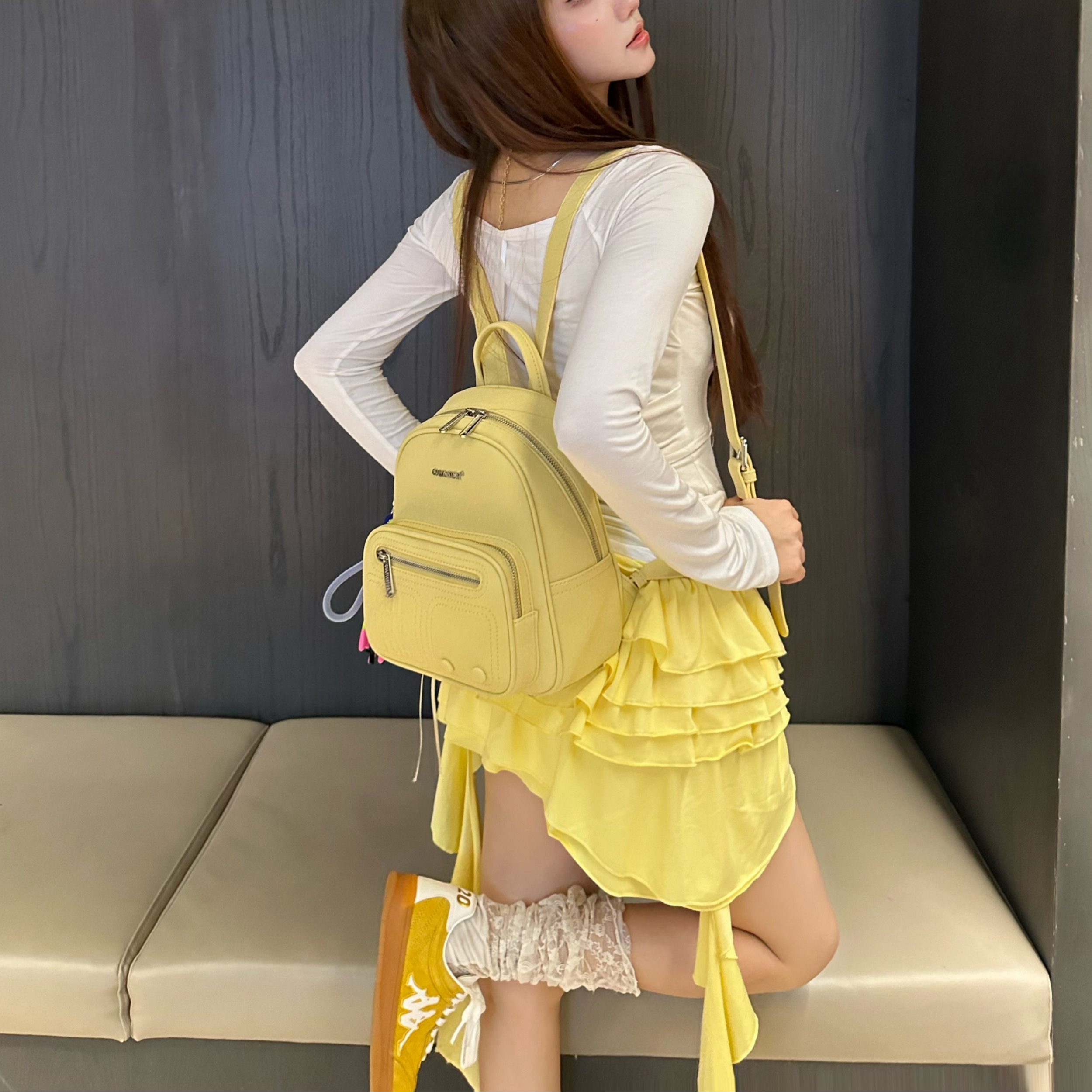 Cultivator Original Niche Casual Dopamine Felt Mini Sırt Çantası
