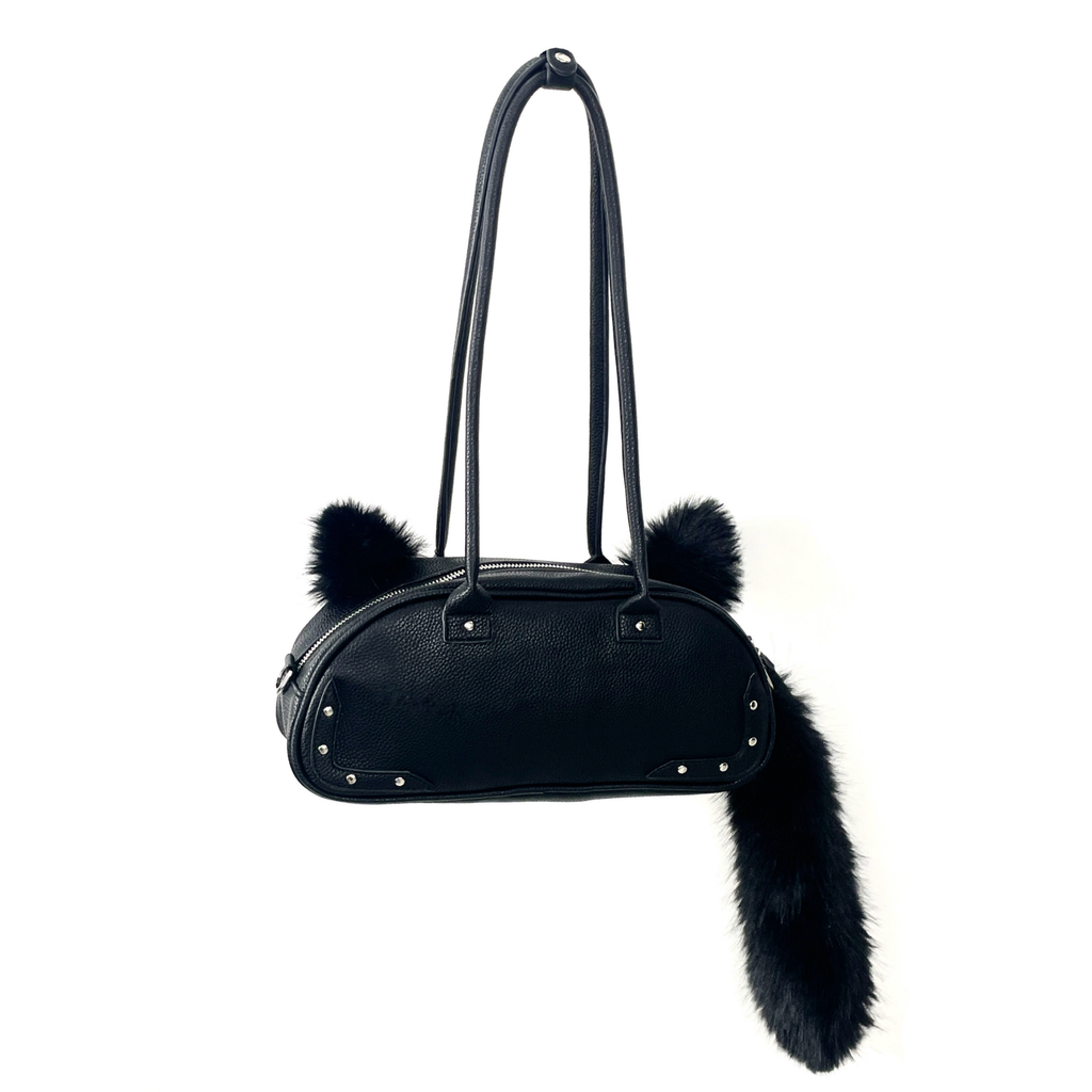Sauce Original Y2K New Cute Plush Cat Tail Çanta