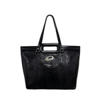 Cultivator Original Black Pleated Tote Çanta