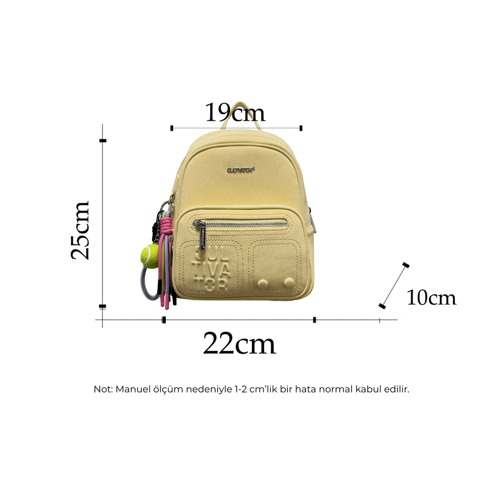 Cultivator Original Niche Casual Dopamine Felt Mini Sırt Çantası