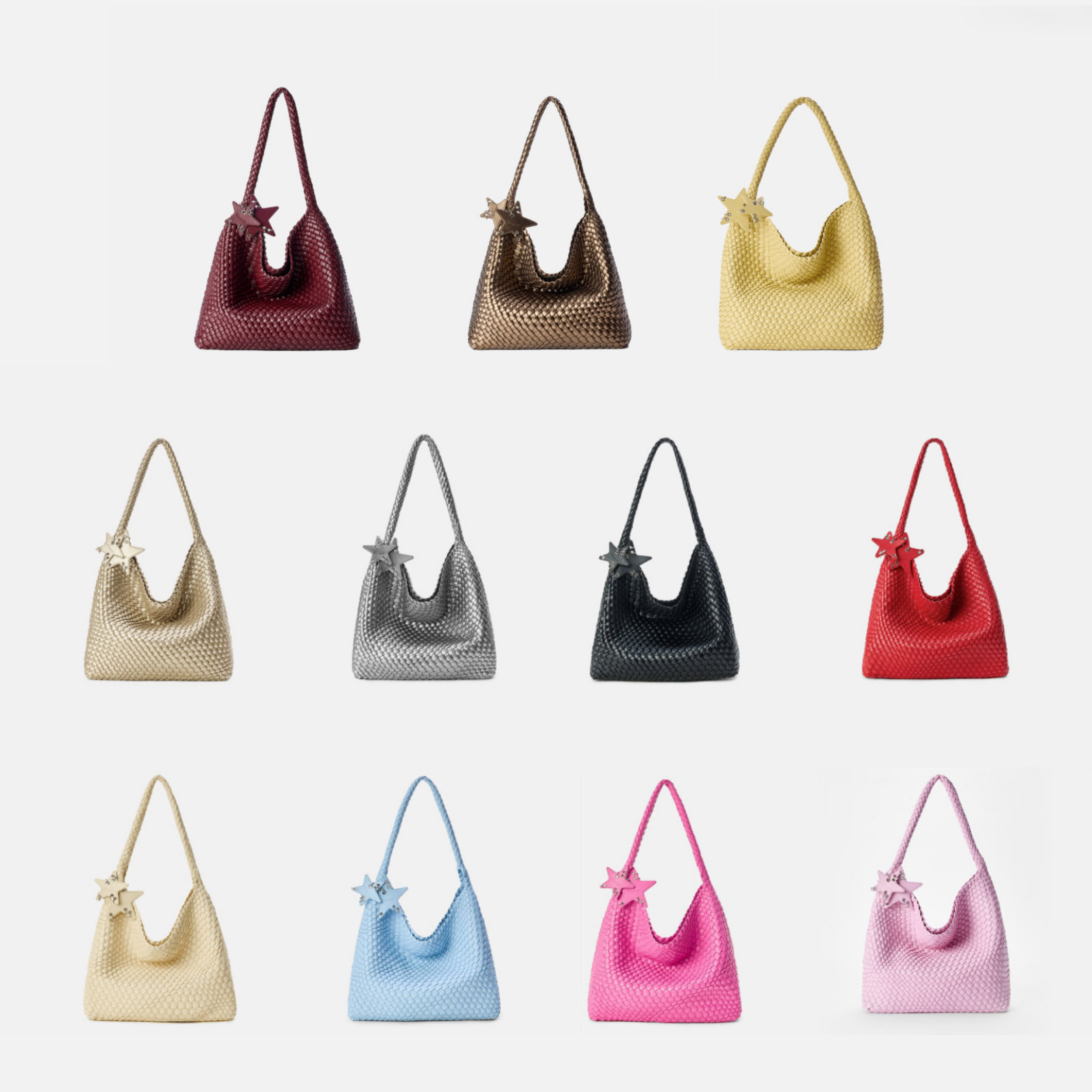 ECODAY Woven Tote Çanta Spring/Summer Original Design