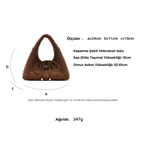 Muva Woven Mini Triangle Pouch Çanta