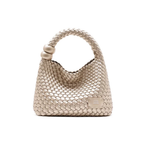 Muva Woven Mini Handmade Bucket Çanta