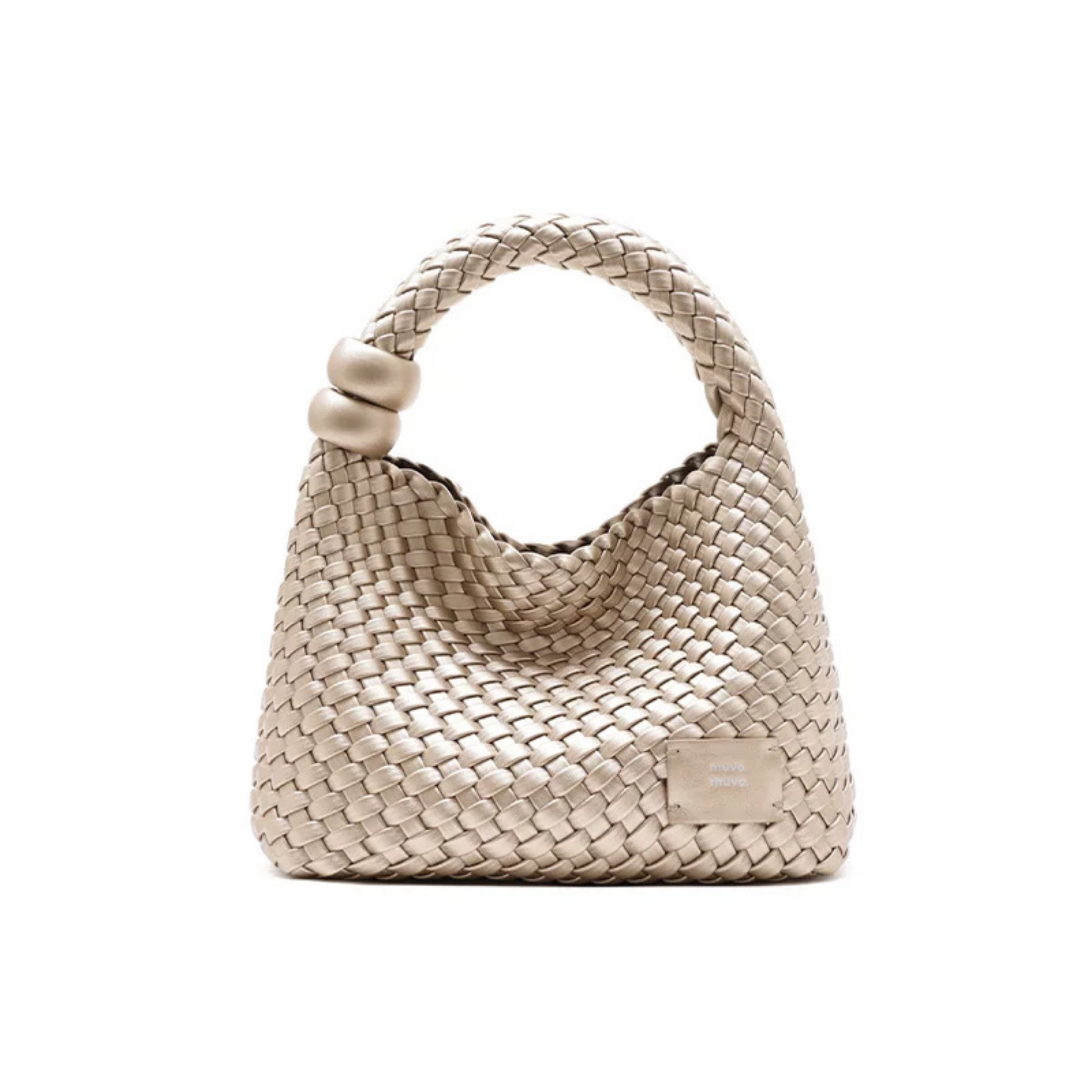 Muva Woven Mini Handmade Bucket Çanta