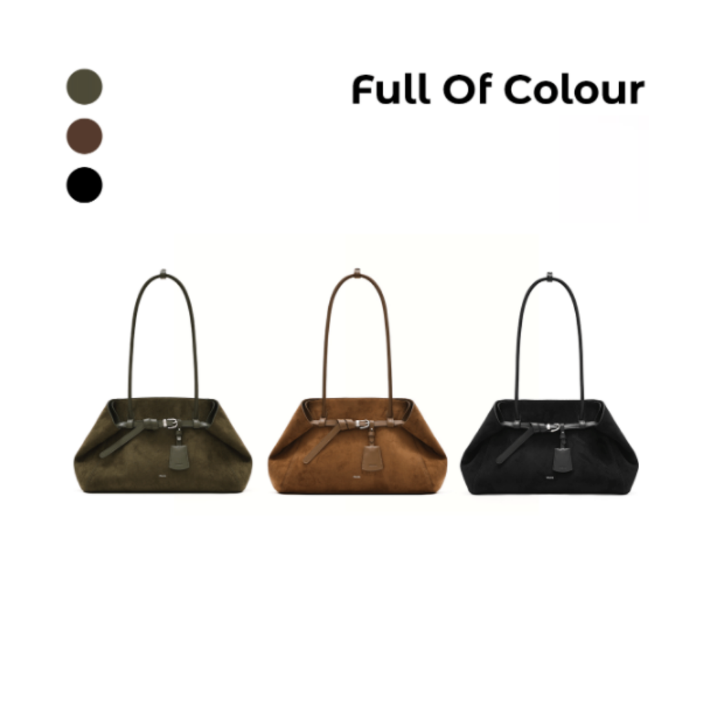 Muva Foldable Suede Tote Kadın Çanta