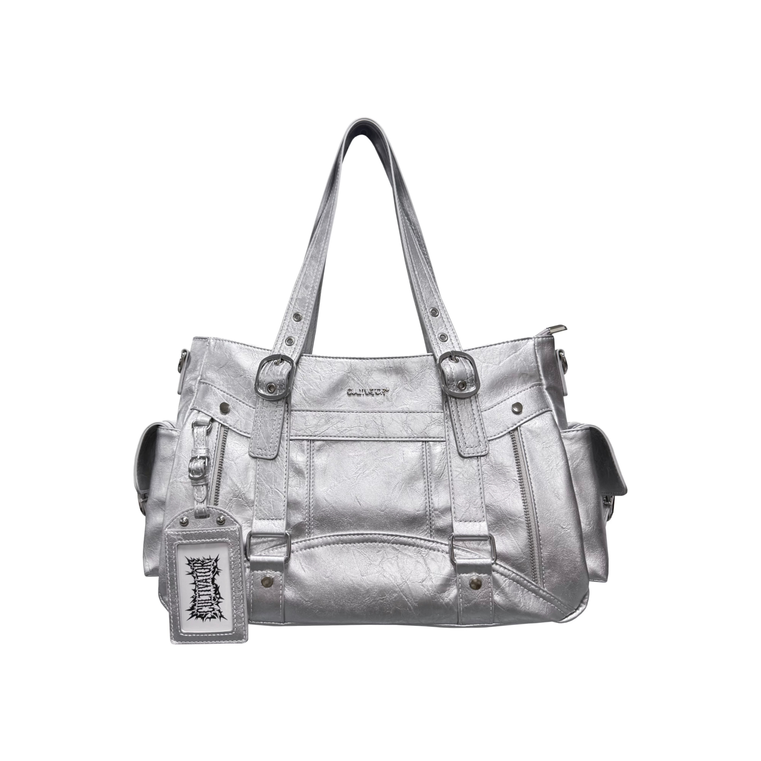 Cultivator Original Niche Retro Buckle Tote Çanta