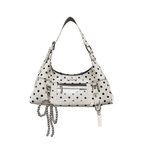 Cultivator Original Niche Retro Waxed Polka-Dot Çanta