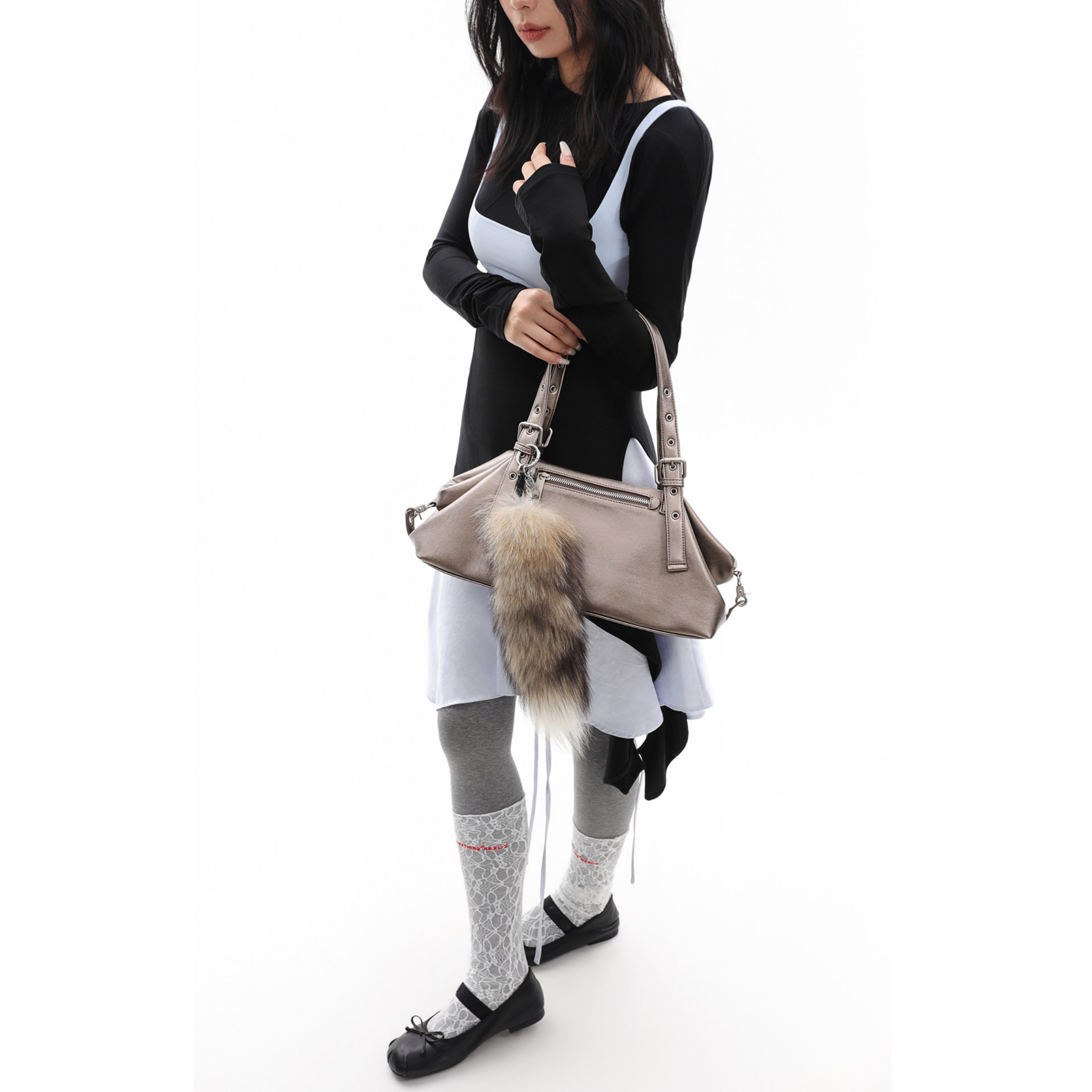 Jandress Niche Bronze Brake Soft Leather Çanta