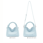 Muva Woven Mini Handmade Bucket Çanta