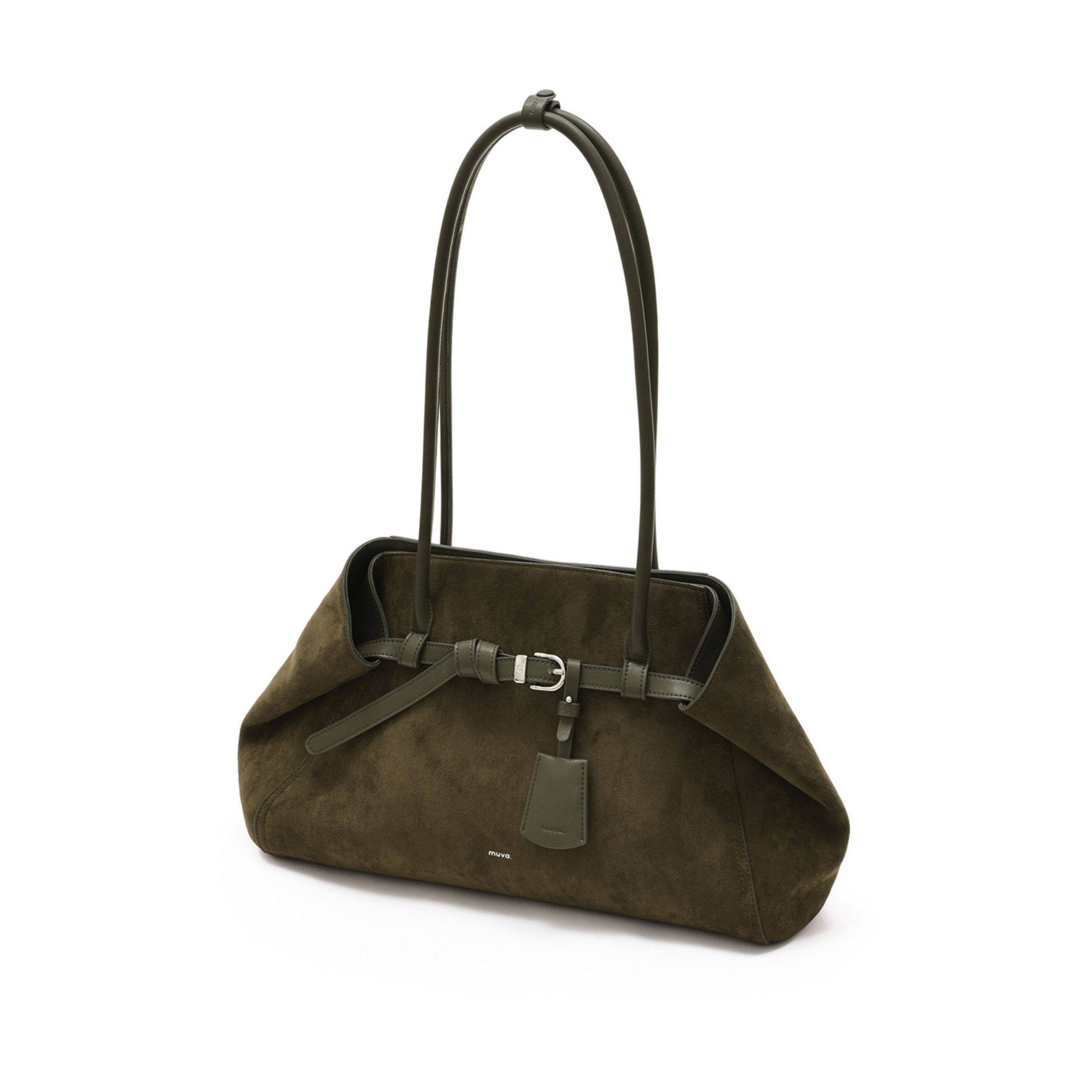 Muva Foldable Suede Tote Kadın Çanta