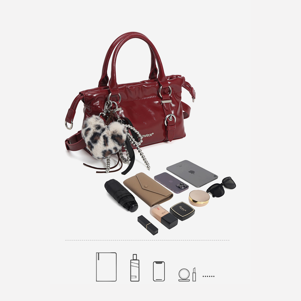 Cultivator Original Vintage Oil Waxed Leather Crossbody Çanta