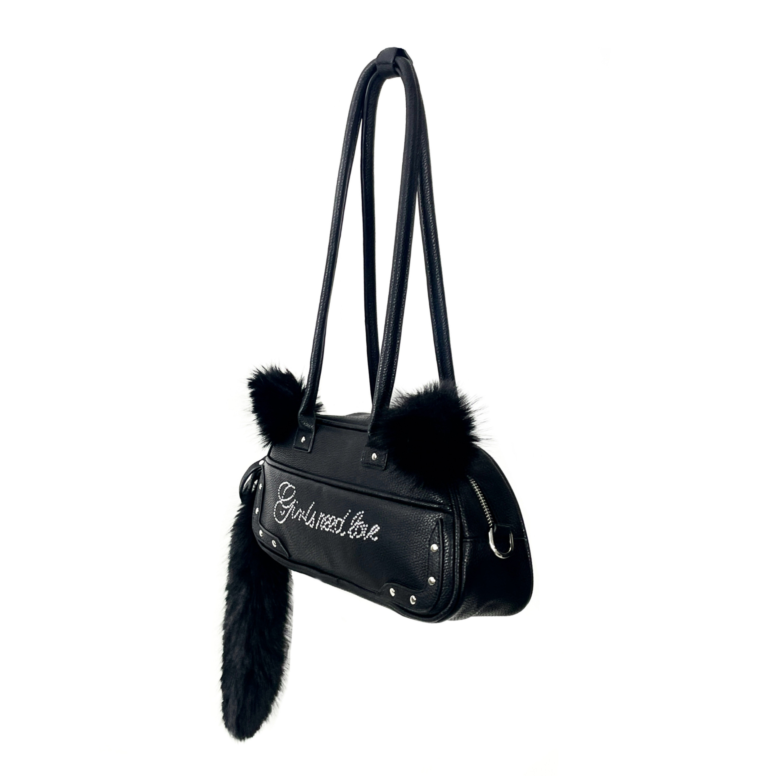 Sauce Original Y2K New Cute Plush Cat Tail Çanta