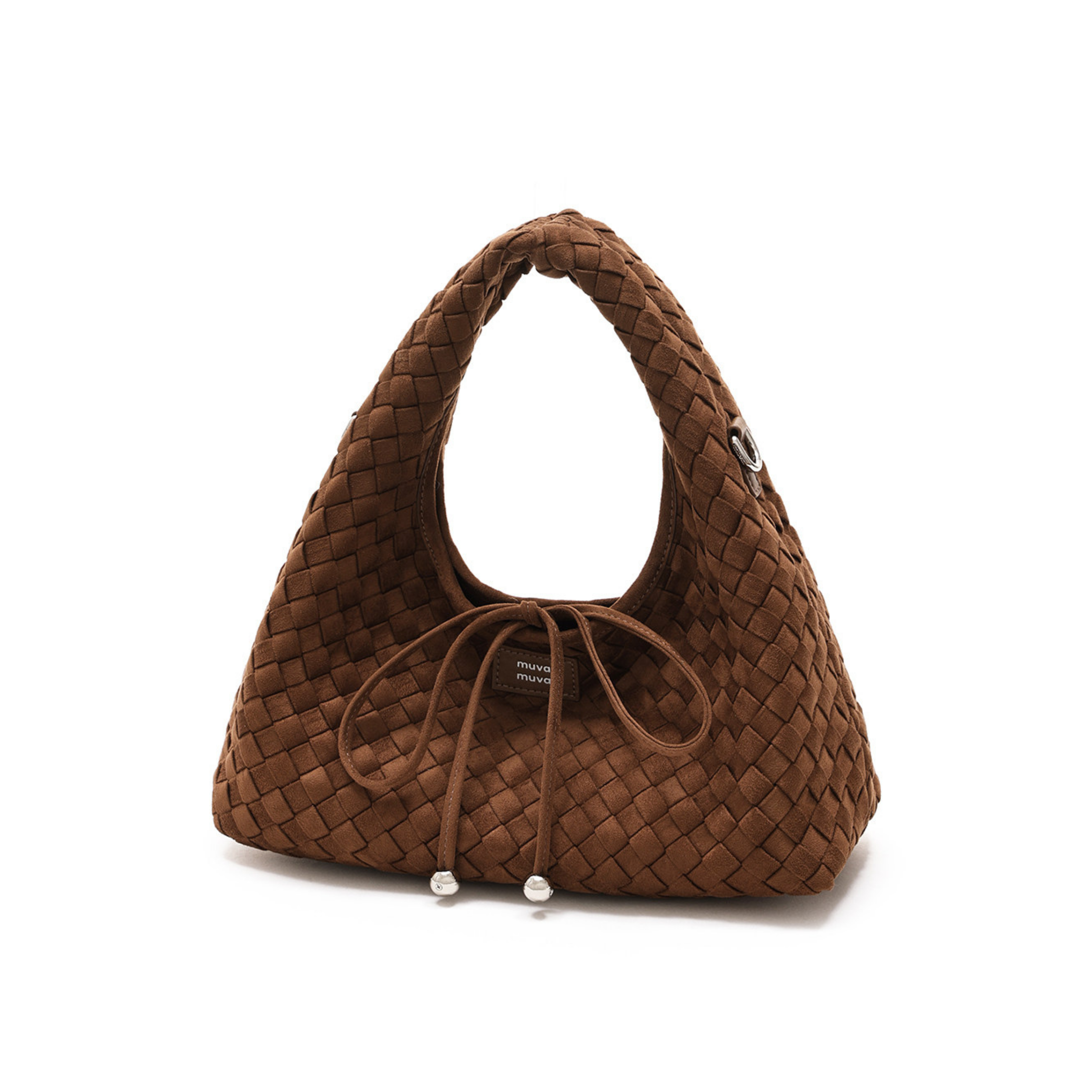Muva Woven Mini Triangle Pouch Çanta