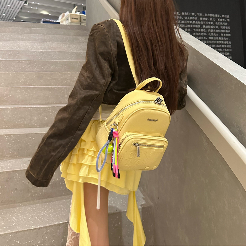 Cultivator Original Niche Casual Dopamine Felt Mini Sırt Çantası