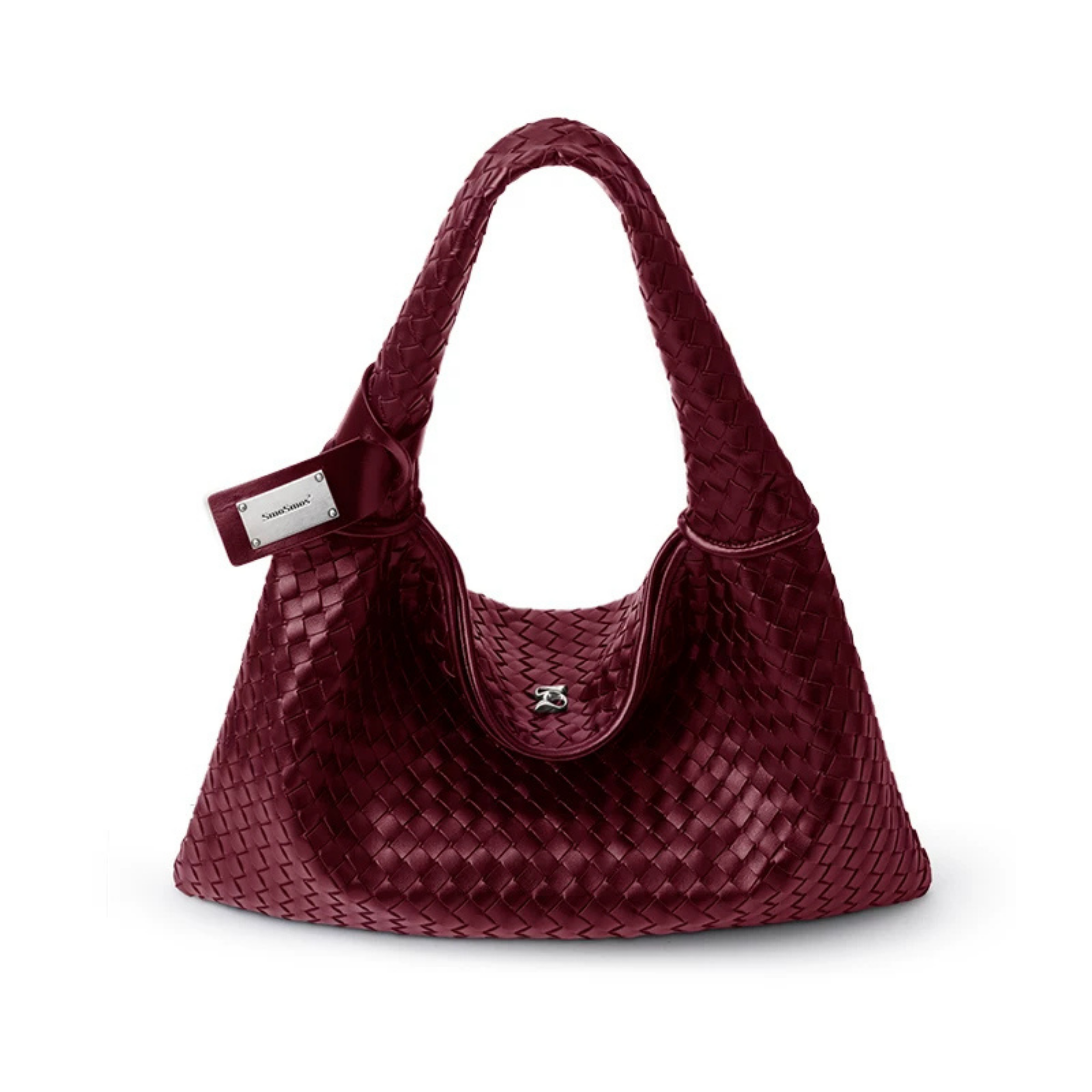 SmoSmos Woven Slouchy Hobo Çanta
