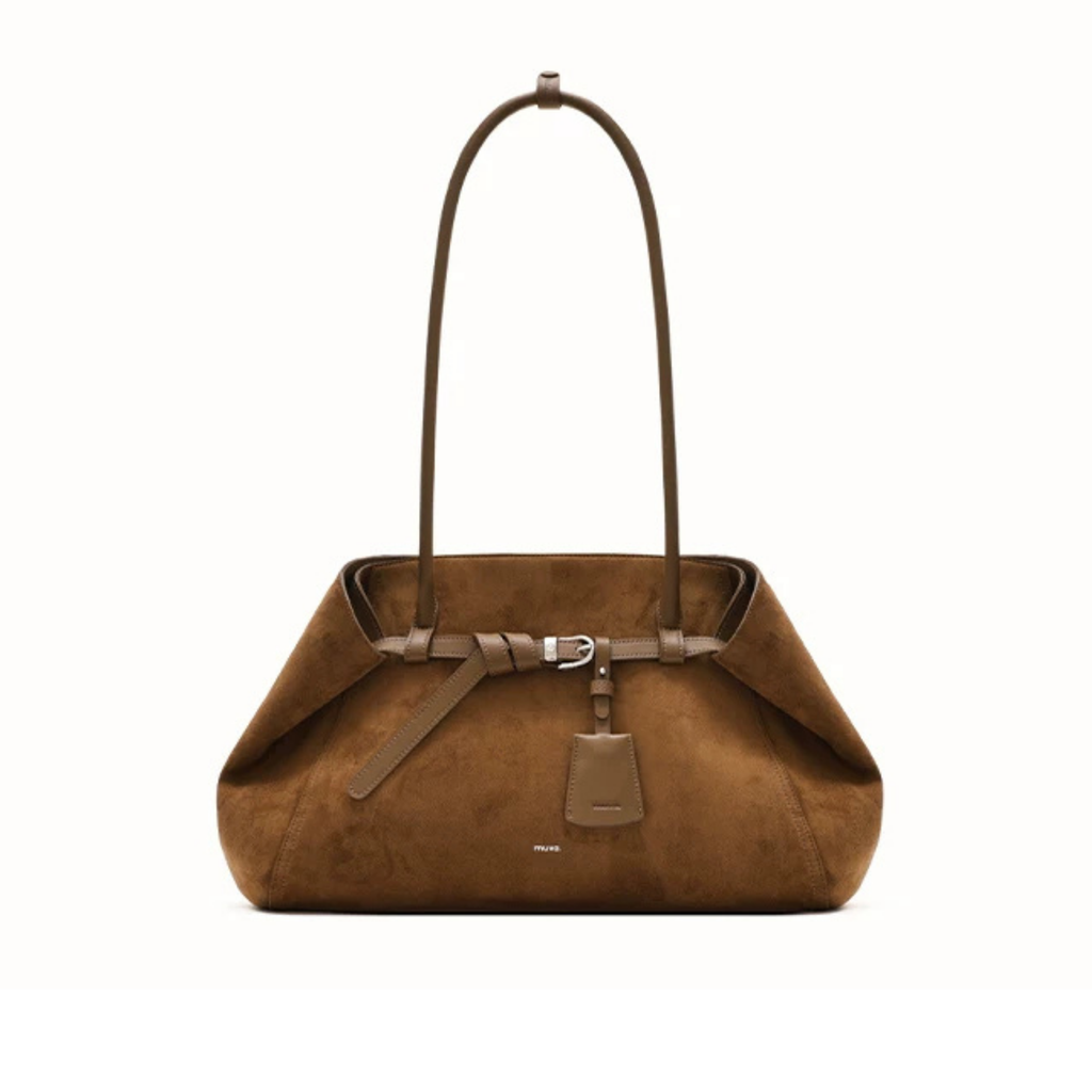 Muva Foldable Suede Tote Kadın Çanta