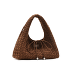 Muva Woven Mini Triangle Pouch Çanta