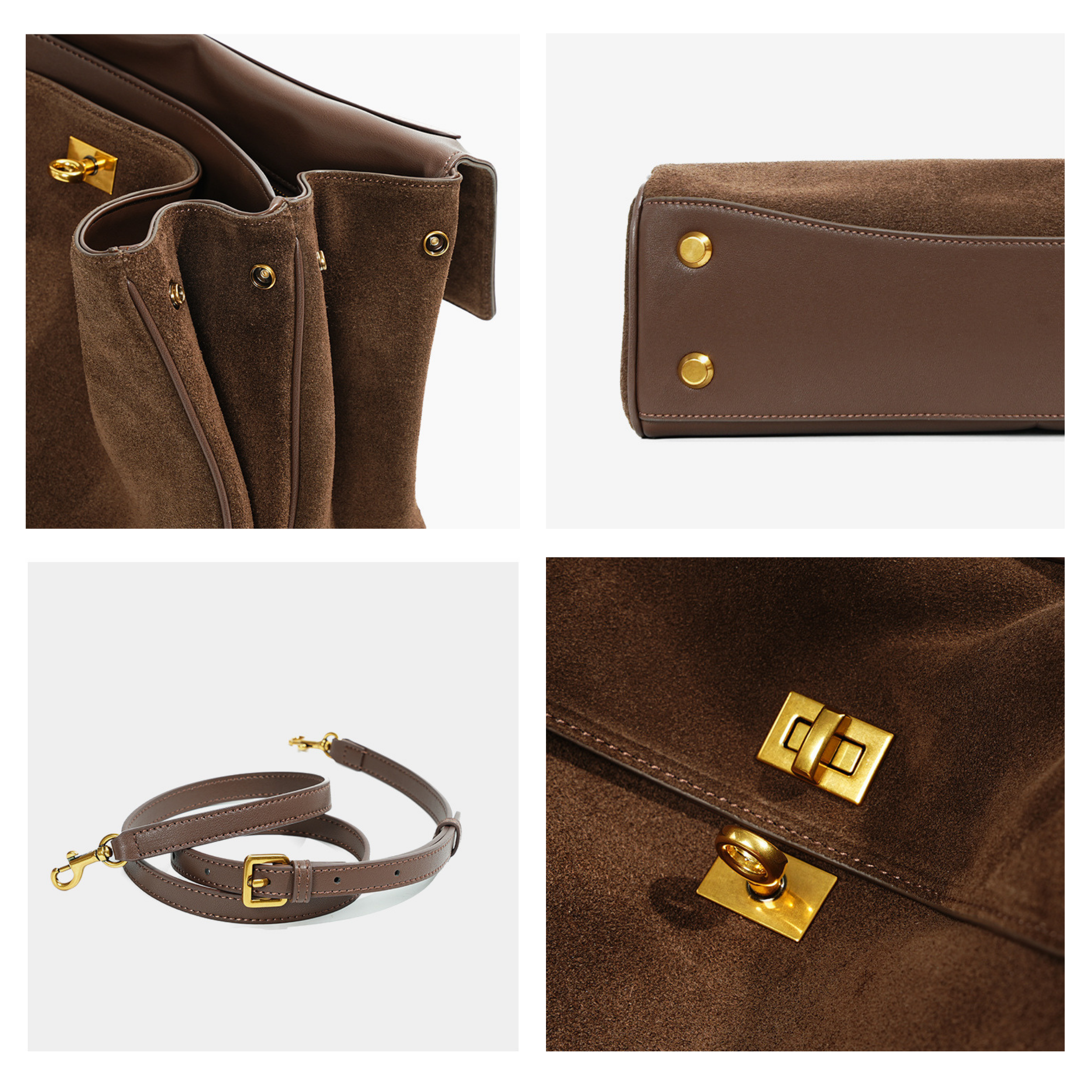 Medium Sorell Rodeo Suede Bag