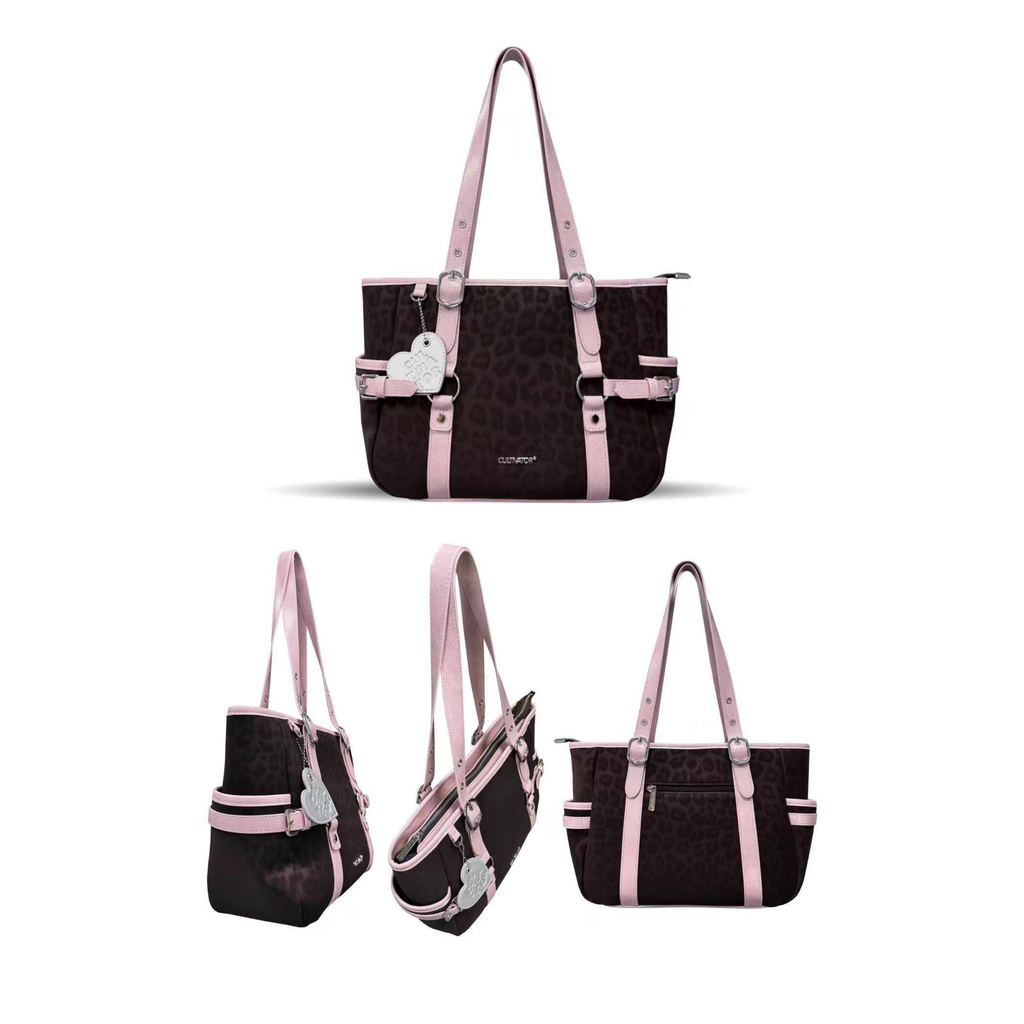 Cultivator Original Niche Leopard Maxi Tote Çanta
