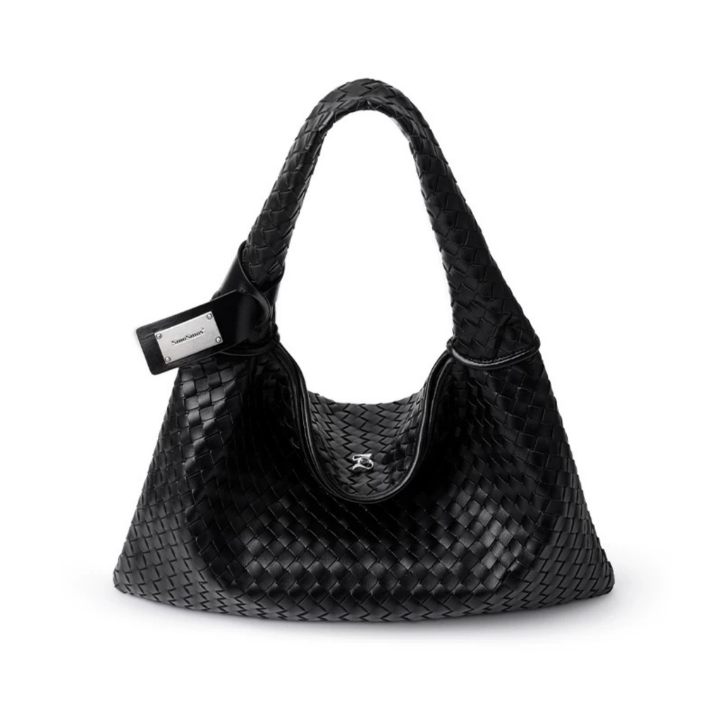 SmoSmos Woven Slouchy Hobo Çanta