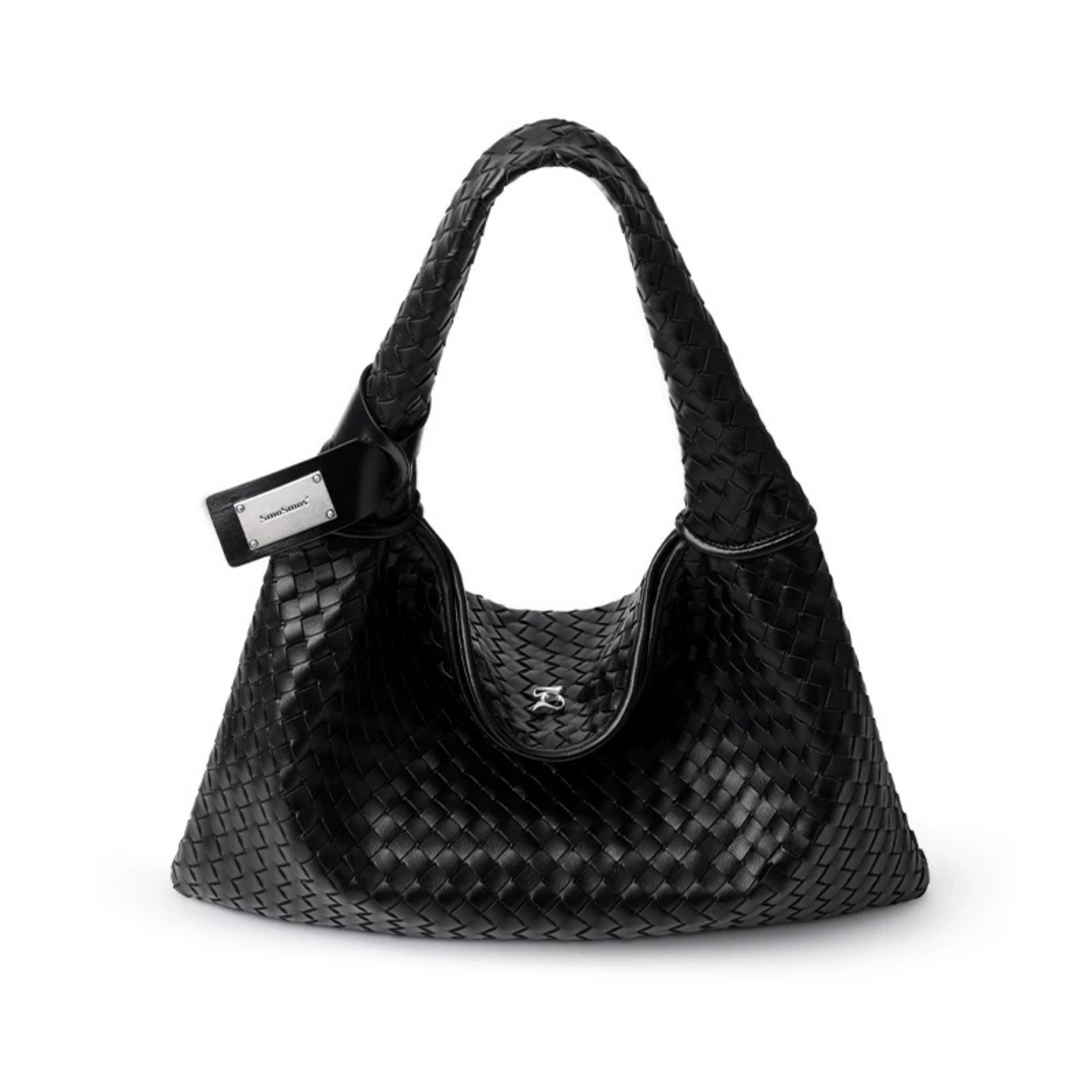SmoSmos Woven Slouchy Hobo Çanta