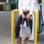 ECODAY Woven Tote Çanta Spring/Summer Original Design
