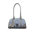 Cultivator Original Niche Casual Color-Blocked Shimmering Boston Çanta