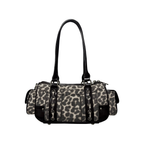 Cultivator Original Niche Millennial Leopard Bowling Çanta