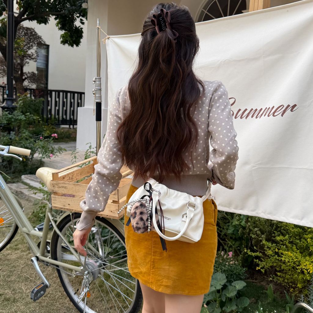 Cultivator Original Vintage Oil Waxed Leather Crossbody Çanta