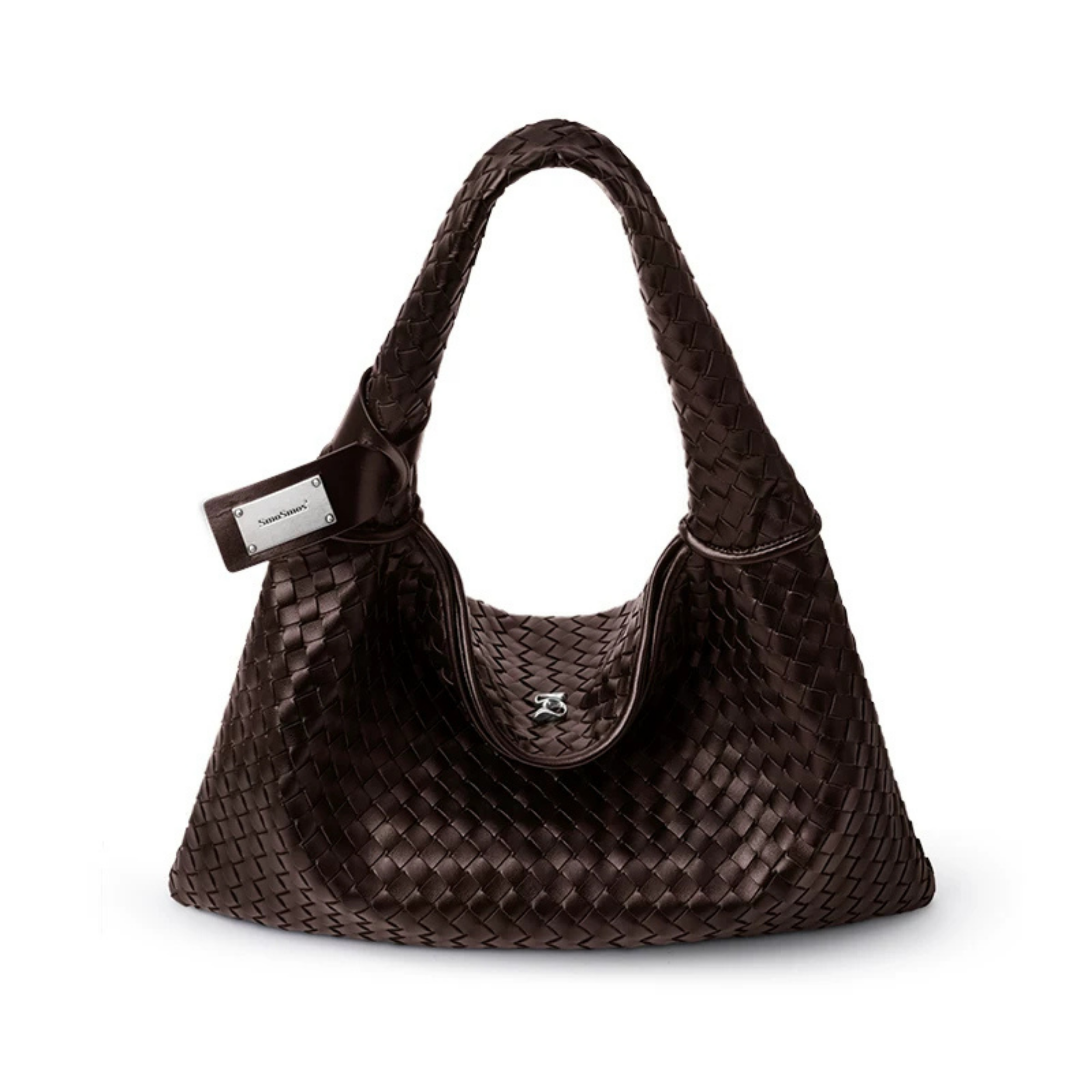 SmoSmos Woven Slouchy Hobo Çanta