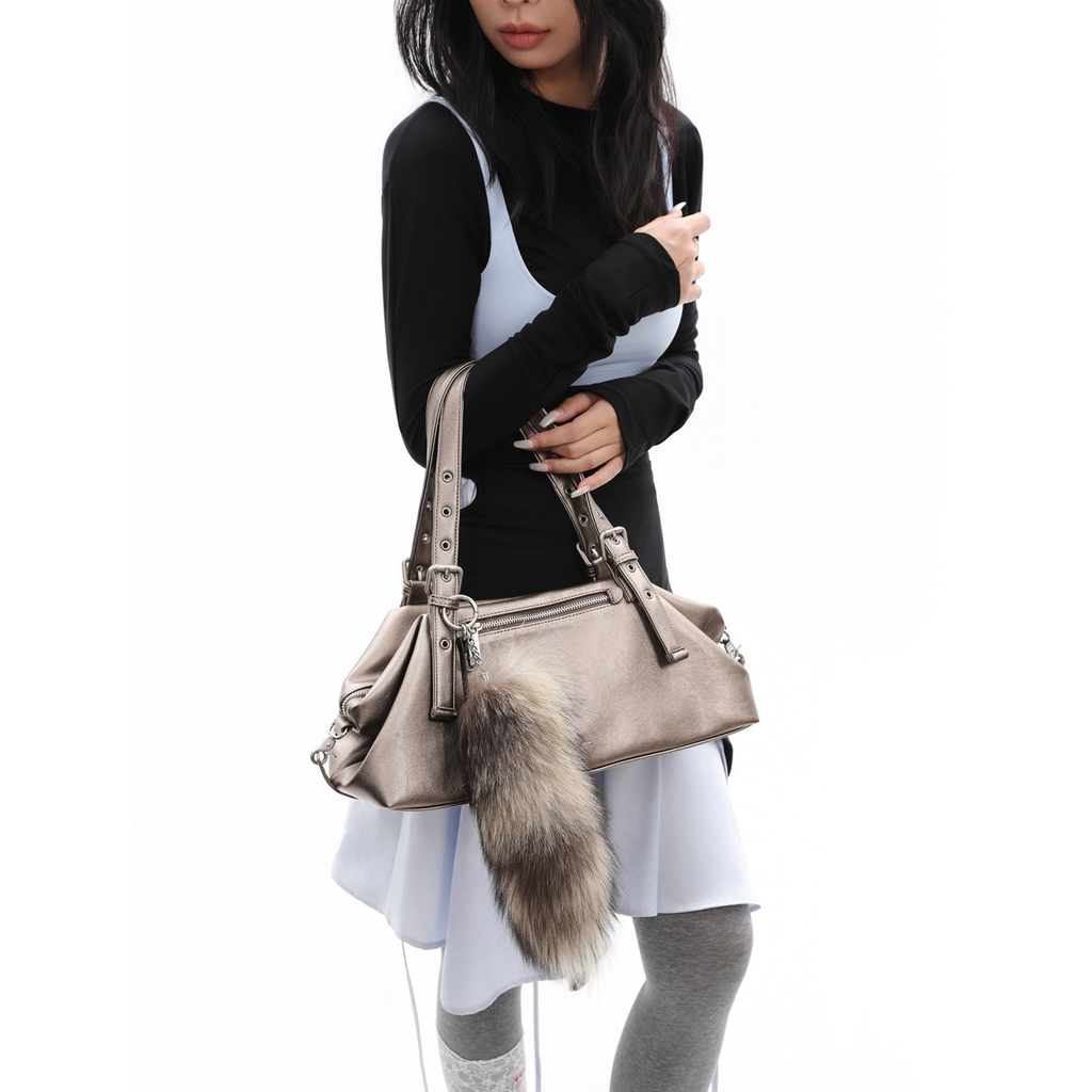 Jandress Niche Bronze Brake Soft Leather Çanta