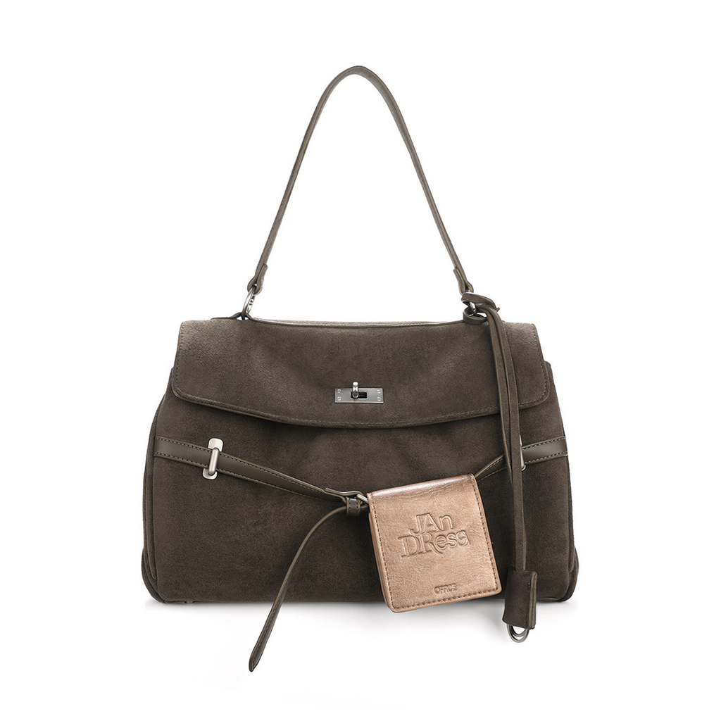 Jandress Original Cedar Green Suede Çanta