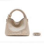 Muva Woven Mini Handmade Bucket Çanta